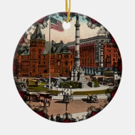Lafayette Square Buffalo Ornament (Voorkant)