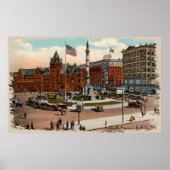Lafayette Square  Buffalo Print (Voorkant)