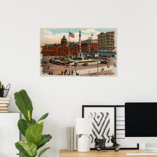 Lafayette Square  Buffalo Print