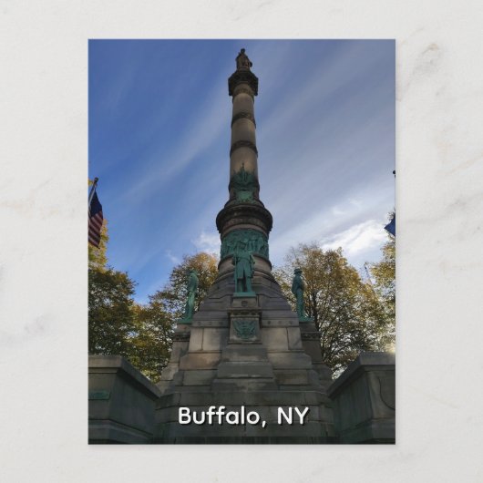 Lafayette Square Monument Postcard Briefkaart (Voorkant)