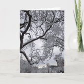 Lafayette Square, sneeuwbomen Kaart (Voorkant)