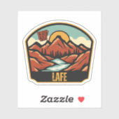 Lafe, Arkansas  Sticker (Vel)