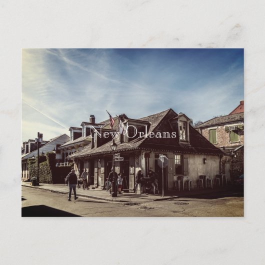 Laffite's Blacksmith Shop Briefkaart (Voorkant)