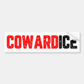 Lafheid ICE eruit Protests tegen ICE Bumpersticker (Voorkant)