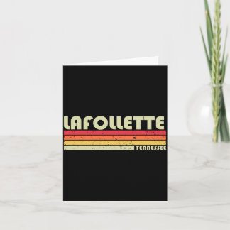 Lafollette Tn Tennessee Grappig Stads Thuis Roots  Kaart