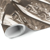  LaFrance brandweerauto 1928 Cadeaupapier (Rol Hoek)