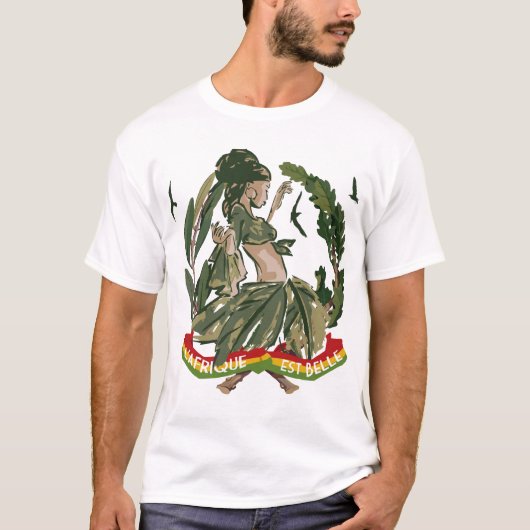 l'Afrique est Belle T-shirt (Voorkant)