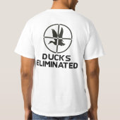 LAG CANARD CLUB DUCKS ELIMINATED T-SHIRT (Achterkant)