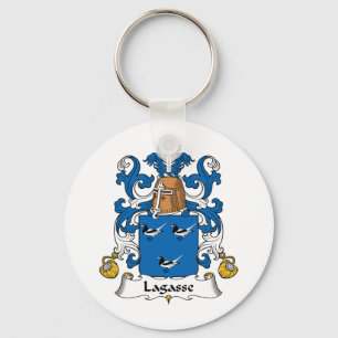 Lagasse Family Crest Sleutelhanger