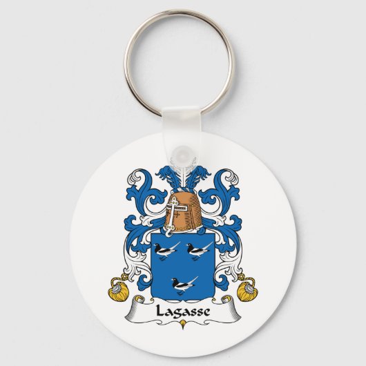 Lagasse Family Crest Sleutelhanger (Voorkant)