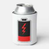 Lage batterij blikjeskoeler (Blikje Voorkant)