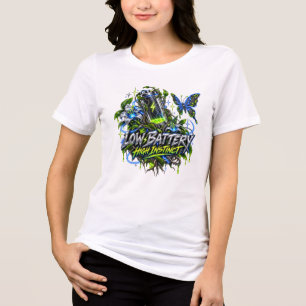 Lage Batterij Hoge Intuïtie Tri-Blend Shirt