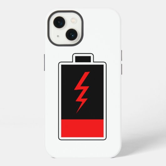 Lage batterij iPhone hoesje (Achterkant)