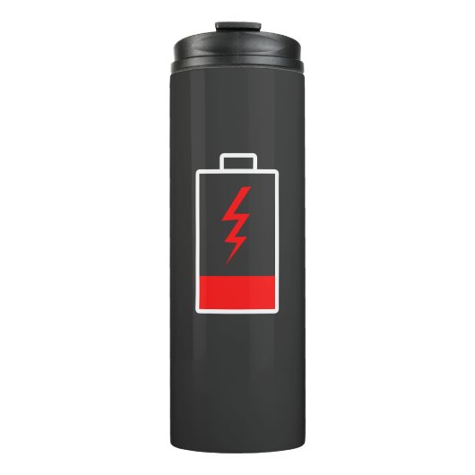 Lage batterij thermosbeker (Voorkant)