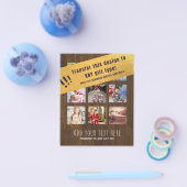 LAGE BUDGET FOTO COLLAGE GIFT - TEKST AANGEPAST TO FLYER (Enkel)