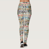 LAGE CARB-leggings Leggings (Achterkant)