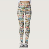 LAGE CARB-leggings Leggings (Voorkant)