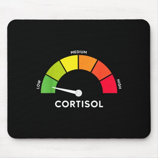 Lage cortisol niveaus meme  muismat (Voorkant)