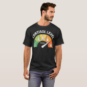 Lage cortisolspiegels Goose Cortisol Level T-shirt (Voorkant volledig)