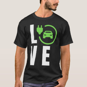 LAGE elektrische auto's, LAGE E-auto's, LOVE EV's T-shirt
