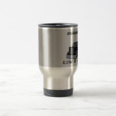 Lage en harde uitvoering reisbeker (Center)