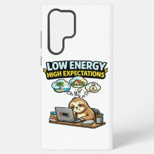 Lage Energie Hoge Verwachtingen Funny Luiaard  Samsung Galaxy Hoesje