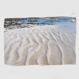 Lage getijde golfhanddoek