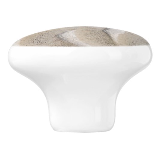 Lage getijde keramische knop (Zijkant)