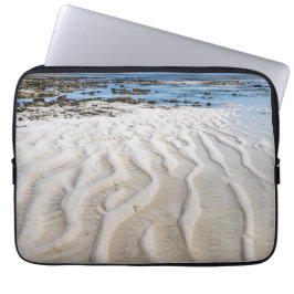 Lage getijde laptop sleeve