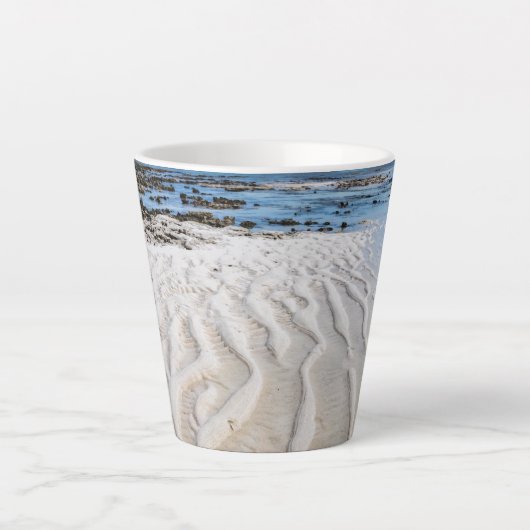 Lage getijde latte mok (Voorkant)