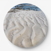 Lage getijde papieren bordje (Voorkant)