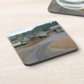 Lage getijden op de baai van Fundy op St. Martins, Drankjes Onderzetter (Linkerzijde)