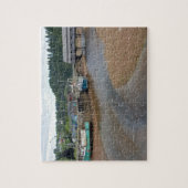 Lage getijden op de baai van Fundy op St. Martins, Legpuzzel (Verticaal)