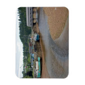 Lage getijden op de baai van Fundy op St. Martins, Magneet (Verticaal)