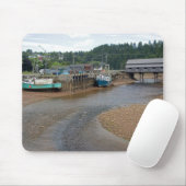 Lage getijden op de baai van Fundy op St. Martins, Muismat (Met muis)