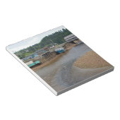 Lage getijden op de baai van Fundy op St. Martins, Notitieblok (Schuin)