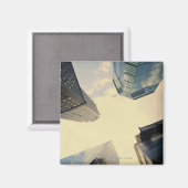 Lage hoek van het Chrysler-gebouw Magneet (Voorkant / Achterkant)