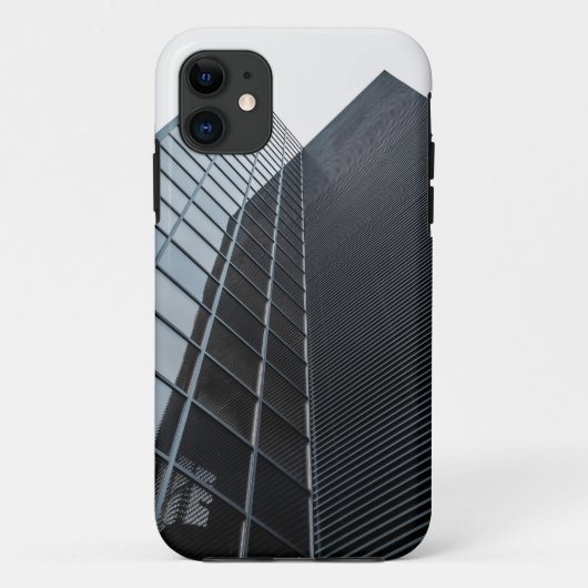 lage hoek van zwarte bouwkoffers Case-Mate iPhone case (Achterkant)