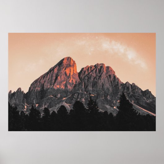 LAGE HOOGFOTO VAN DE KROKFORMATIE POSTER (Voorkant)