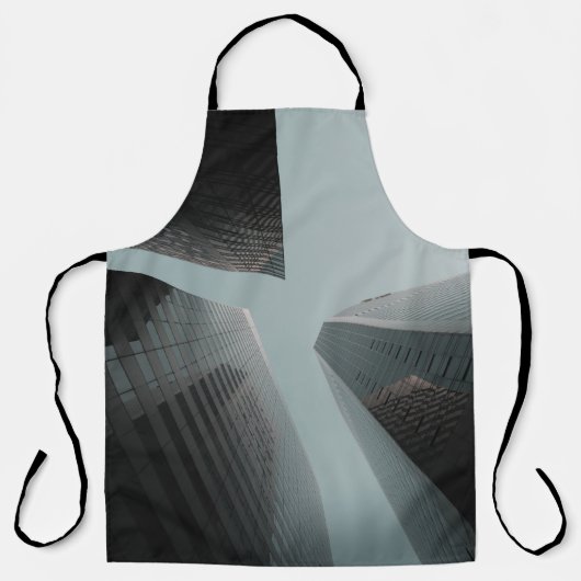 LAGE HOOGHOTOGRAFIE VAN GEBOUWEN OP DAG SCHORT (Voorkant)