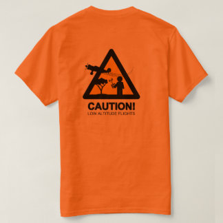 Lage hoogtevluchten (Terug) T-shirt