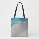 Lage kant bij strand tote bag (Voorkant)
