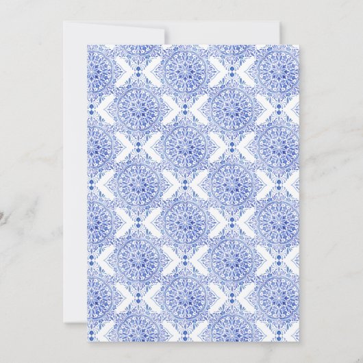 Lage kookuitnodiging, Lage kooktemperatuur Kaart (Achterkant)