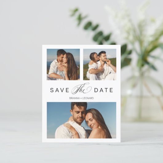 Lage kosten 3 foto's Een eenvoudig elegant script (Staand voorkant)