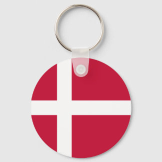 Lage kosten! Deense vlag Sleutelhanger