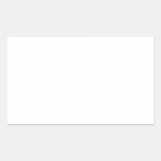 Lage kosten  duidelijke Stickers (rechthoekig) (Voorkant)