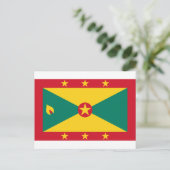 Lage kosten! Grenada Flag Briefkaart (Staand voorkant)