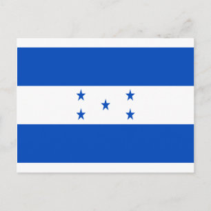 Lage kosten! Honduras Flag Briefkaart