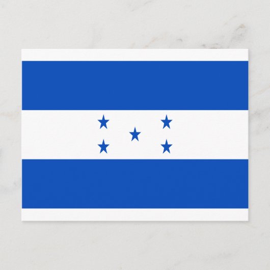 Lage kosten! Honduras Flag Briefkaart (Voorkant)