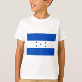 Lage kosten! Honduras Flag T-shirt (Voorkant)